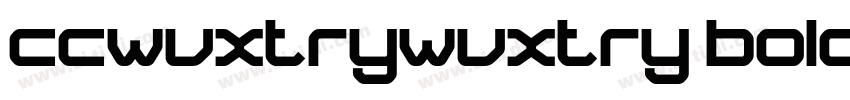 ccwuxtrywuxtry bold字体转换